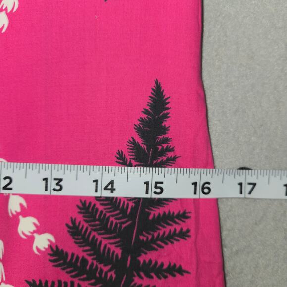 Vtg Naupaka Hawaii Size 7 Dress Off Shoulder Collar Aloha Vacation Beach Luau - Picture 13 of 15